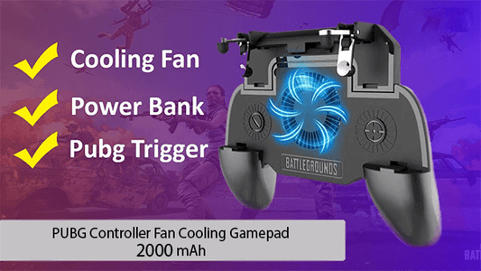 PUBG Controller(Cooling Fan & Power Bank)