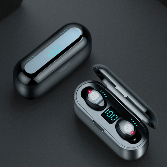Mini Wireless Earbuds(F9 With 2000mAh Charging Case)