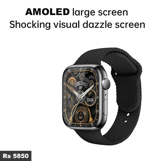 AMOLED WS-S9 MAX Smartwatch (2 Straps)