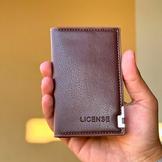 License Minimal Wallet For Men & Women