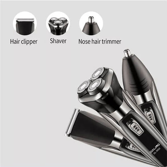 Multi-Functional 3 in 1 Hair Trimming Rechargeable