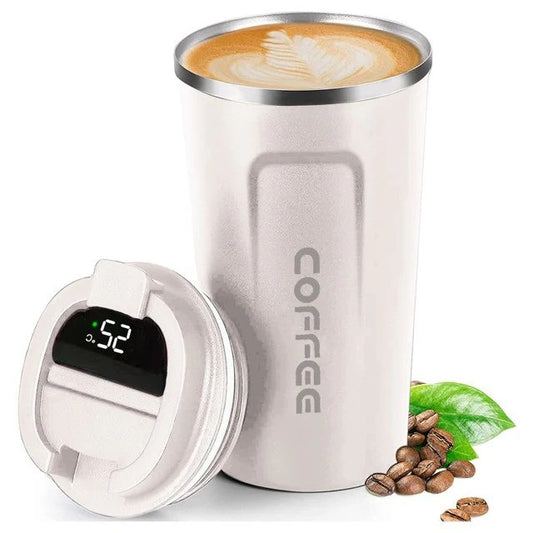 New Digital Display Coffee Thermos Cup ( Hot & Cold )